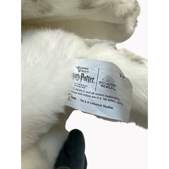 Harry Potter Hedwig Owl Puppet 12" Plush Wizarding World Moving Head Authentic - Picture 3 of 6